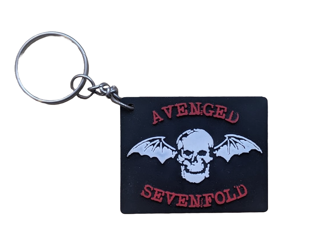 Avenged Sevenfold Rubber Keychain