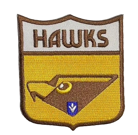 Hawthorn Football Club Hawks AFL Embroidered Patch
