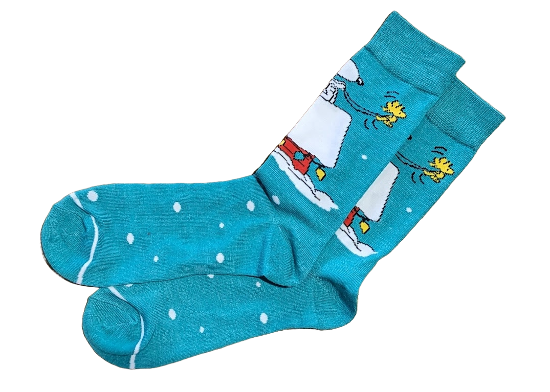 Snoopy Christmas Socks