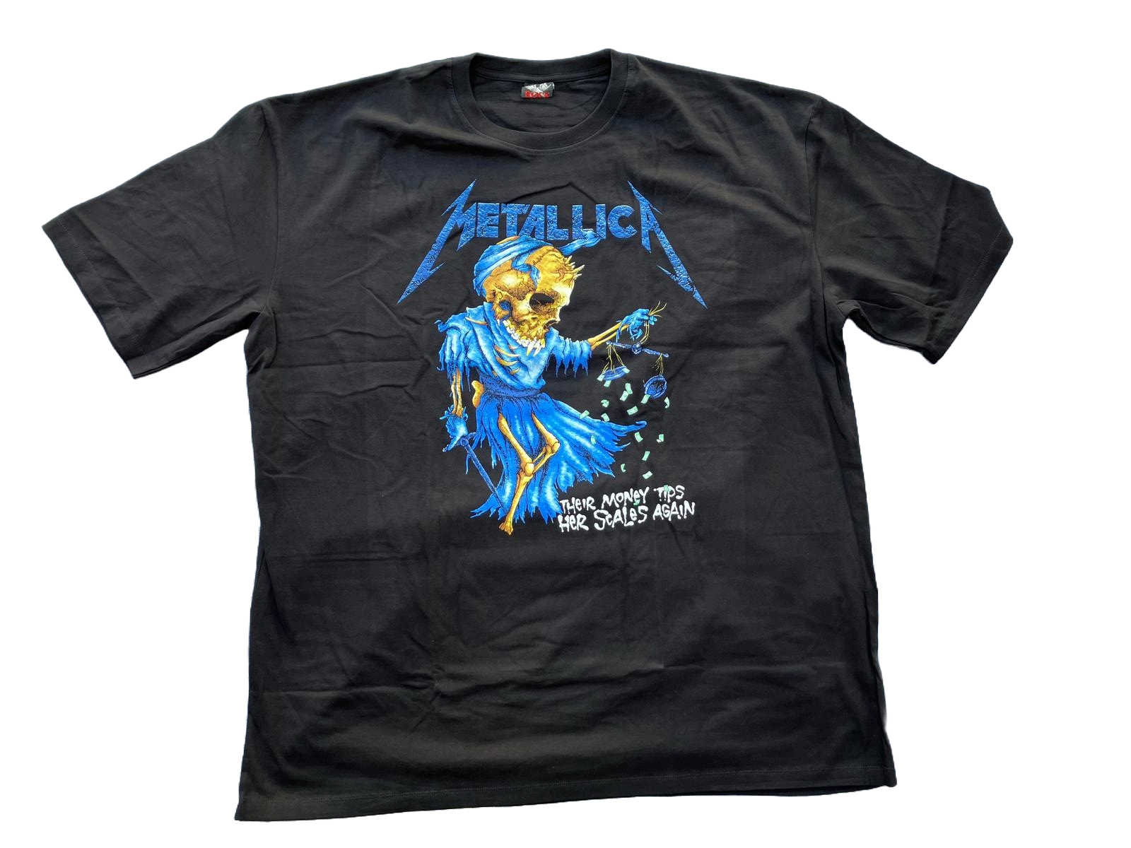 Metallica Damaged Justice Shirt - available in 4XL, 5XL