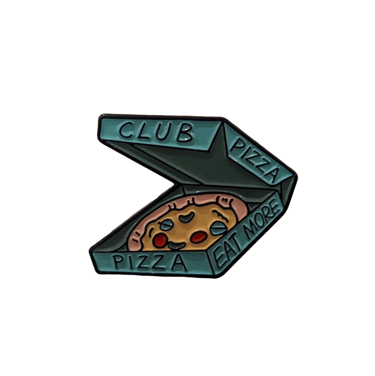 Pizza Club Enamel Pin/Badge