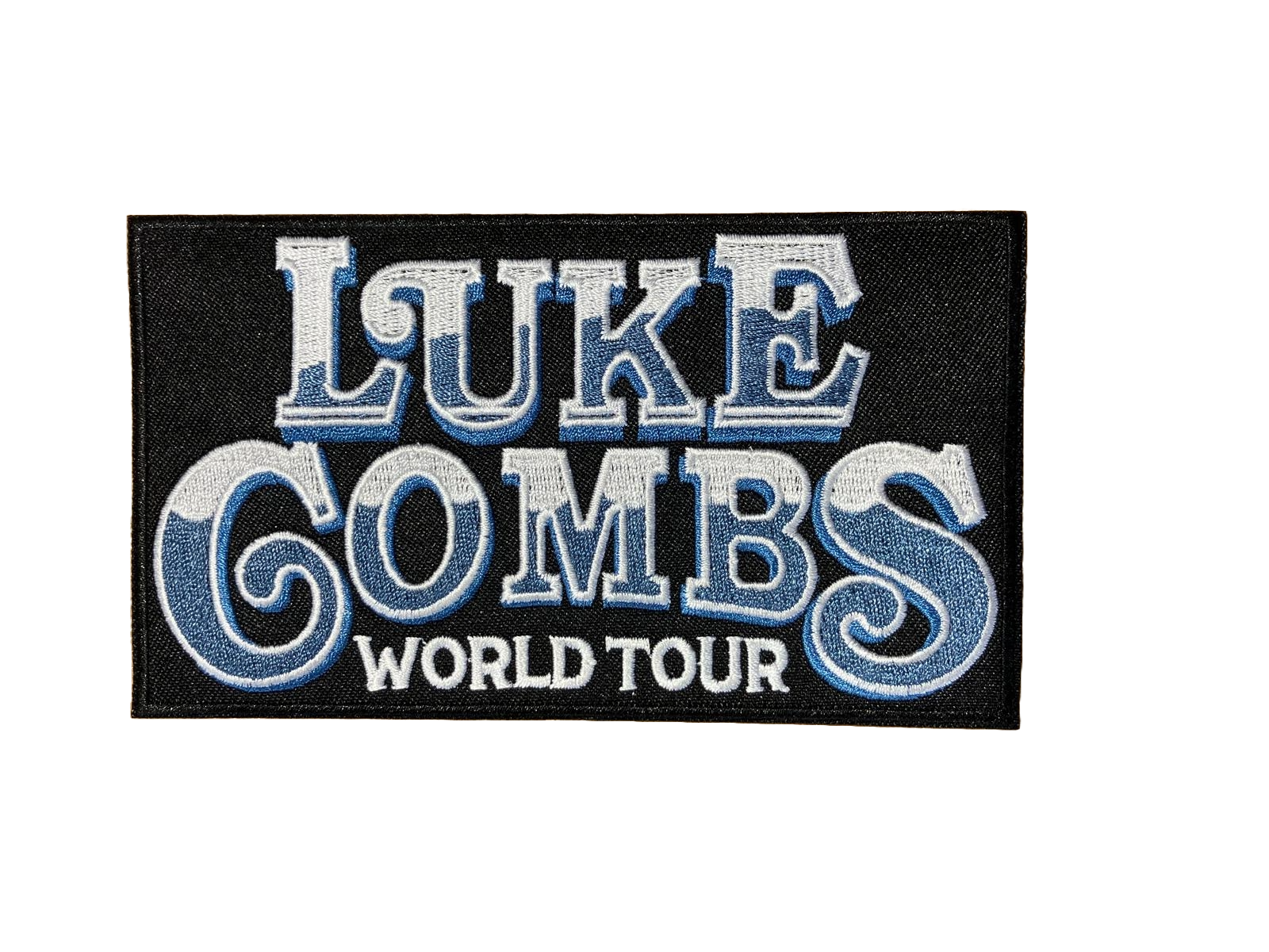 Luke Combs World Tour Embroiderd Patch
