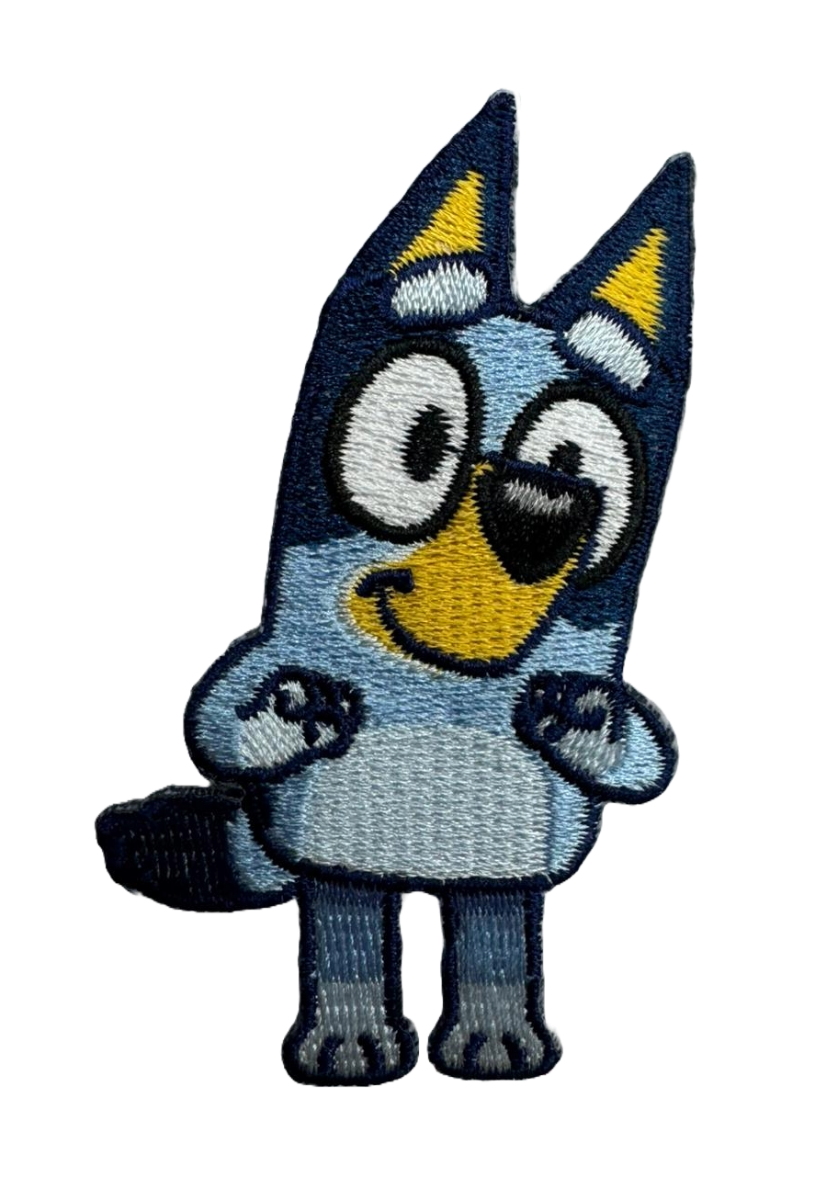 Bluey the Dog Embroidered Patch