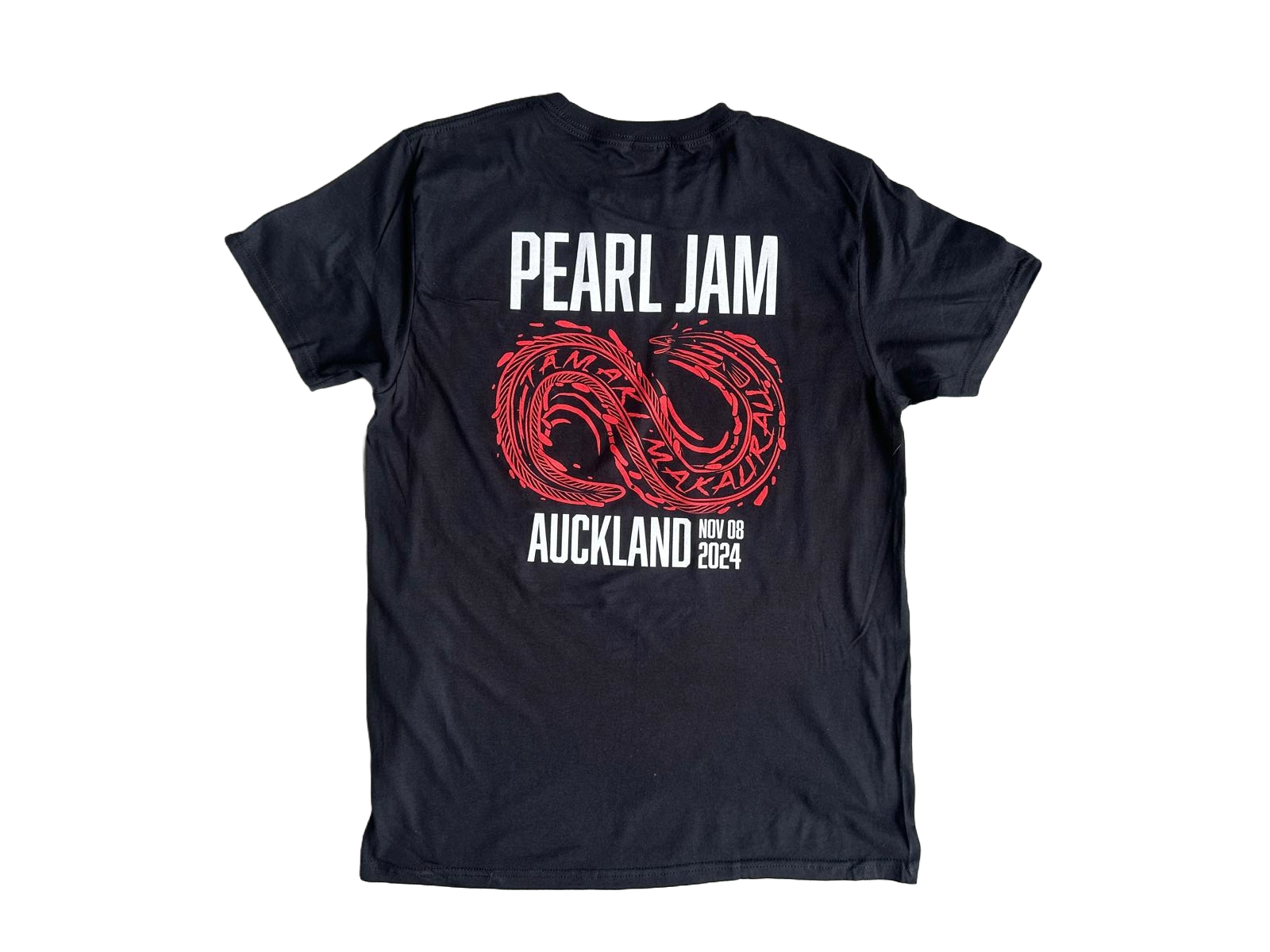 Pearl Jam Auckland Tour Event Tee - 8 Nov 2024 - Eel Design