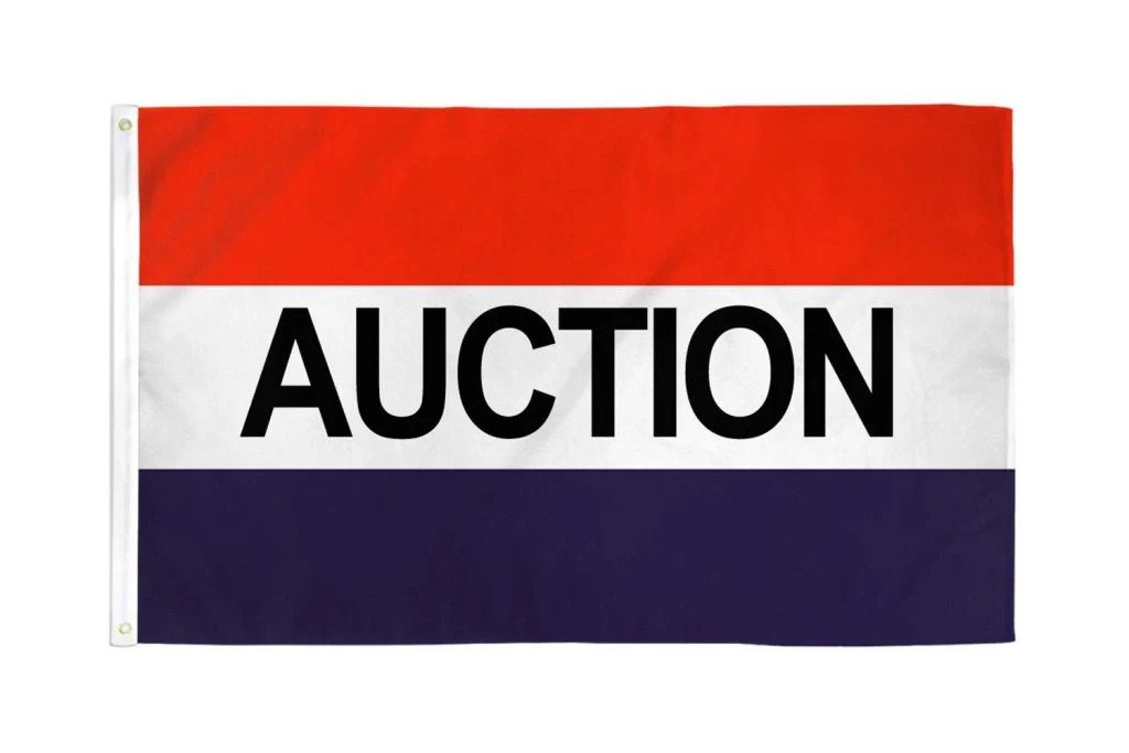 Auction Flag / Sign