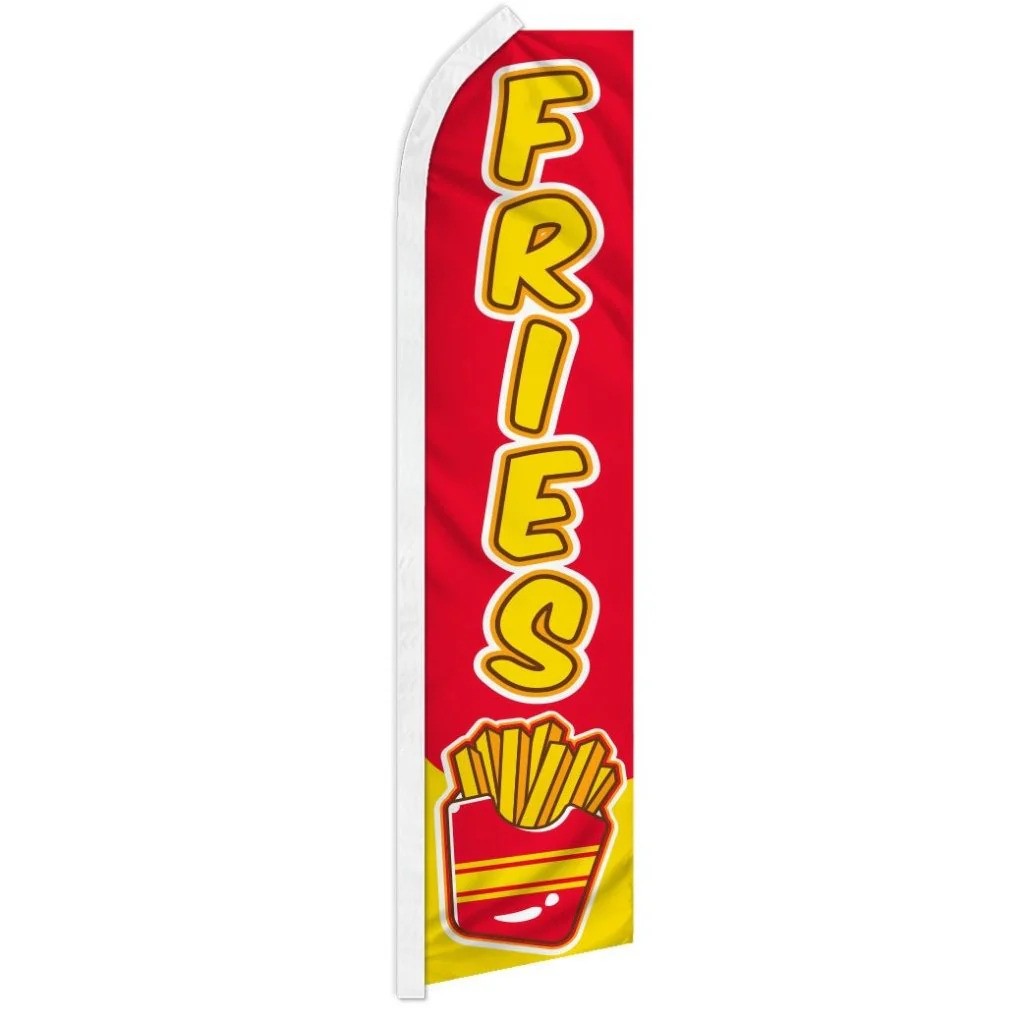 Fries - Huge Advertising Flag