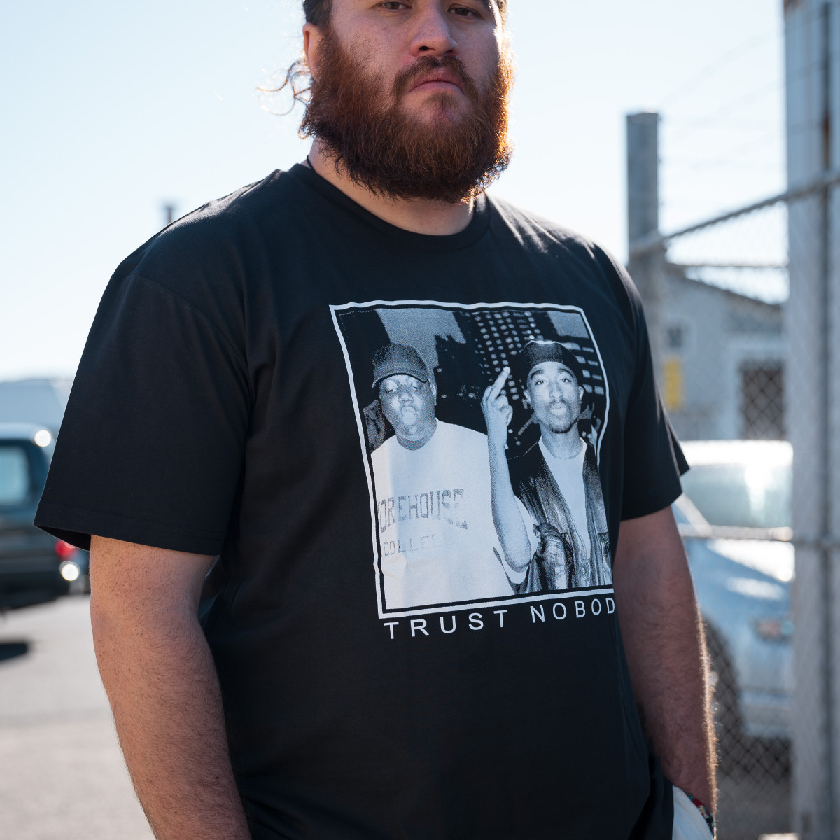 Trust Nobody Tupac and Notorious BIG Shirt