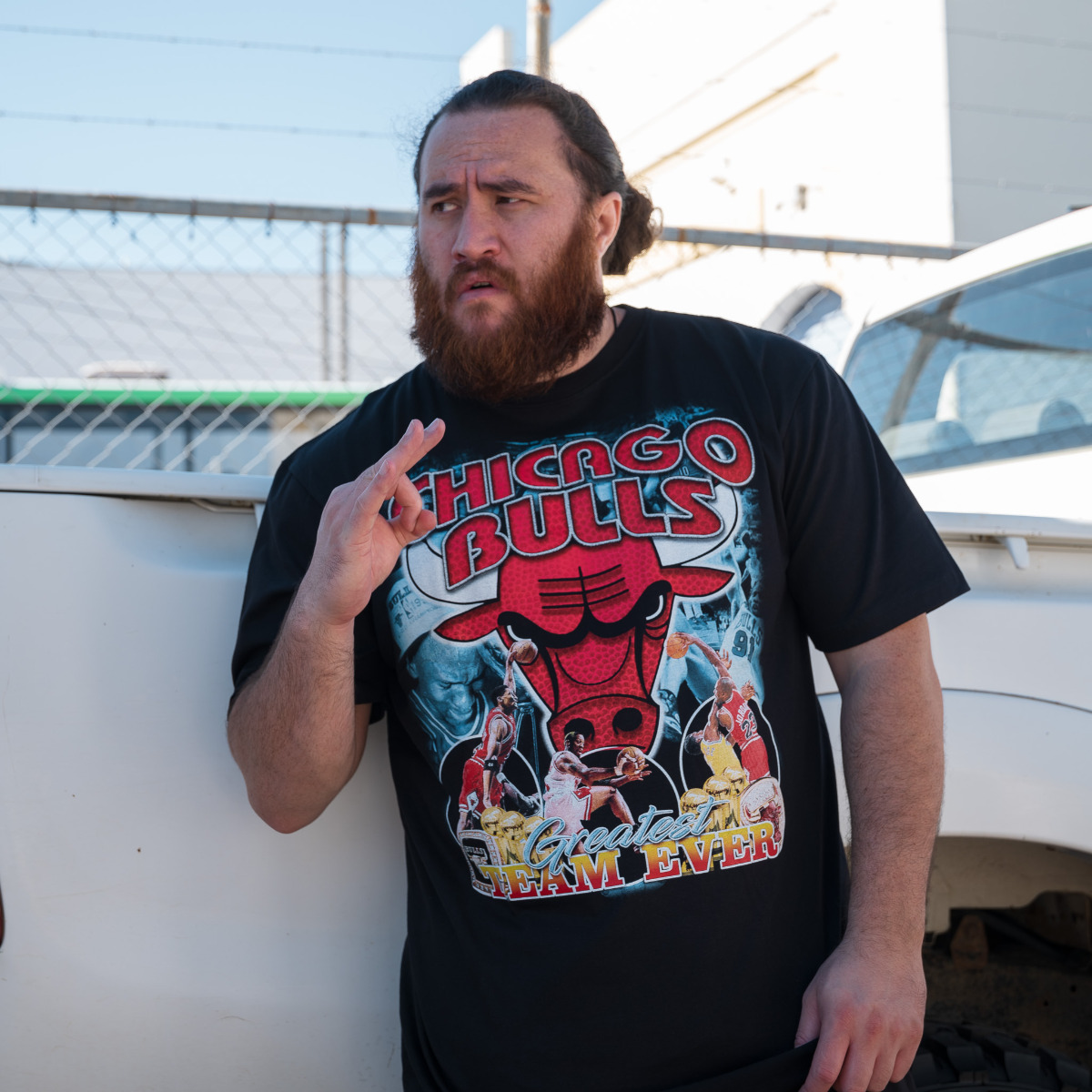 Chicago Bulls Retro Champions Shirt - Available in Size S, M, L, XL, 2XL