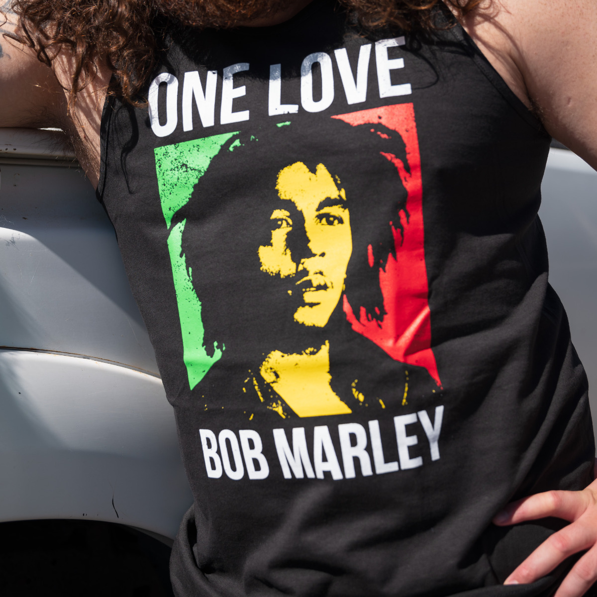 Bob Marley One Love Singlet / Tank Top - Small to XXL