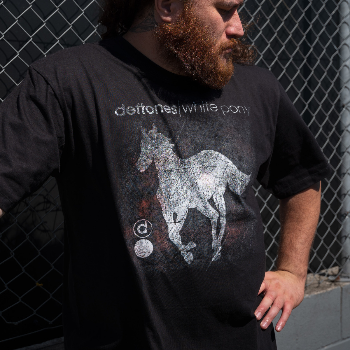 Deftones Shirt - White Pony - Available in Size S, M, L, XL, 2XL, 3XL