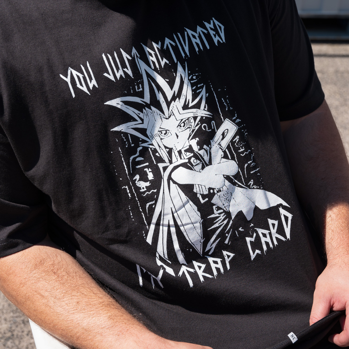 Yugioh Trapcard Tshirt - available in S, M, L, XL, 2XL, 3XL