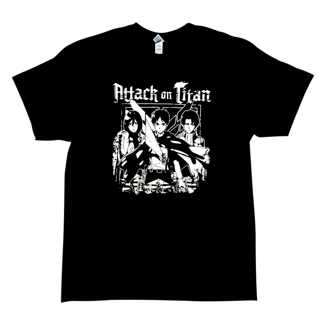 Attack On Titan Shirt - Characters - Available in sizes S, M, L, XL, XXL