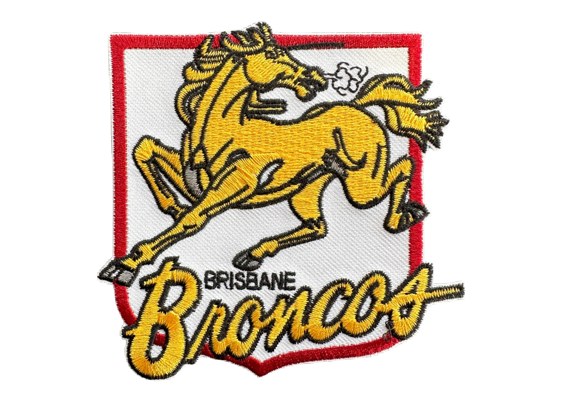 Brisbane Broncos NRL Embroidered Patch