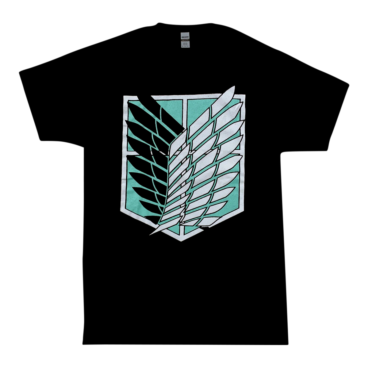 Attack On Titan Shirt - Wings - Available in sizes S, M, L, XL, XXL, 3XL