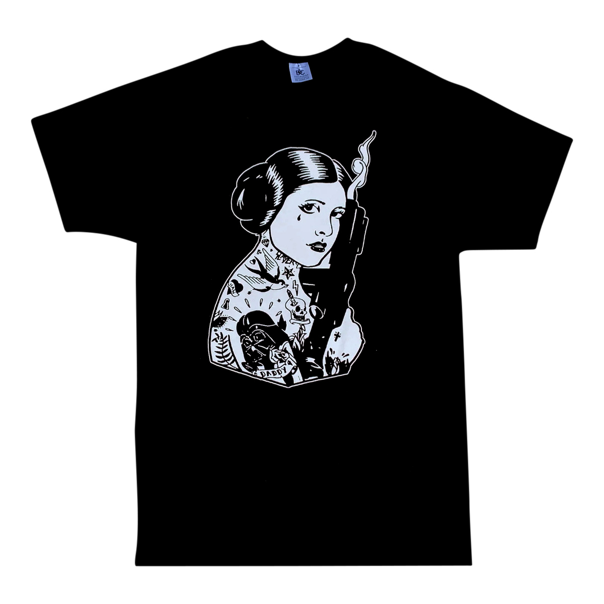 Tattooed Leia Shirt - Star Wars - Available in Size S, M, L, XL, 2XL