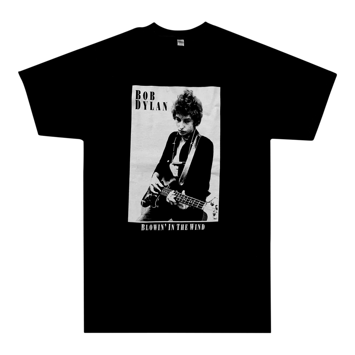 Bob Dylan Shirt - Blowin In The Wind - Available in Size S, M, L, XL, 2XL