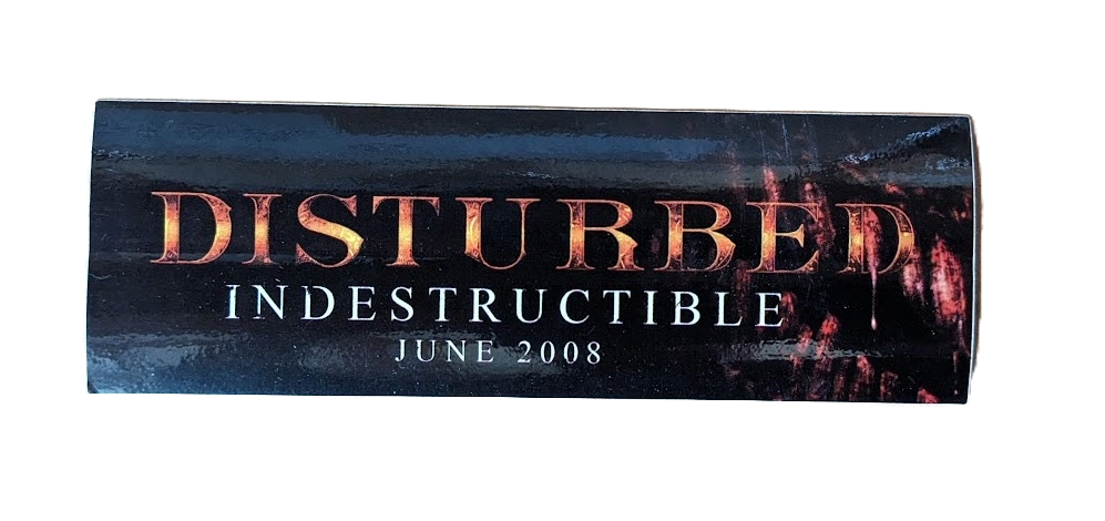 Disturbed Sticker - Indestructible 