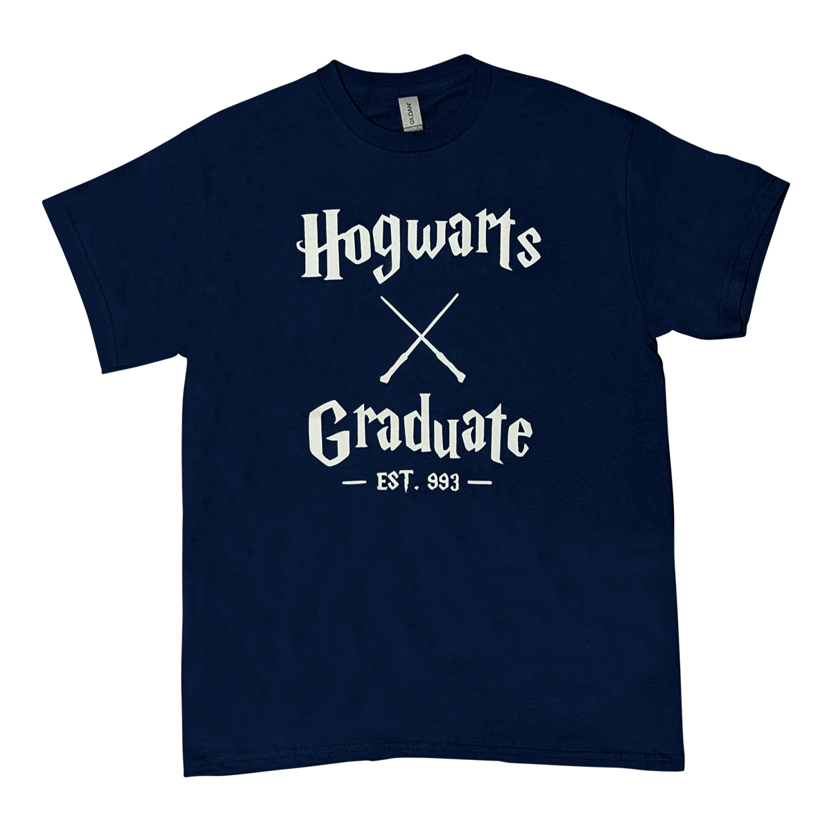 Harry Potter T-Shirt - Hogwarts Graduate. Available in Size S, M, L, XL, 2XL, 3XL, 4XL, 5XL