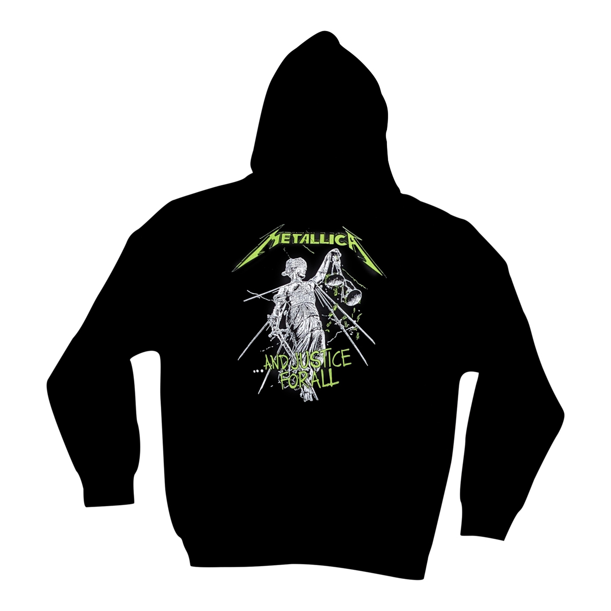 Metallica Hoodie - And Justice For All - available in S, M, L, XL, XXL