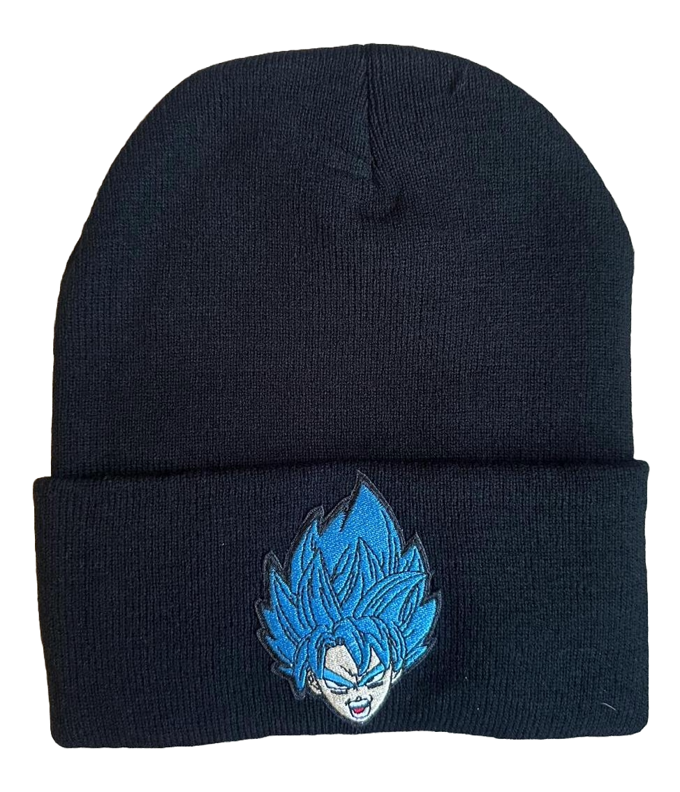 Dragonball Z Goku Beanie with Embroidered Logo