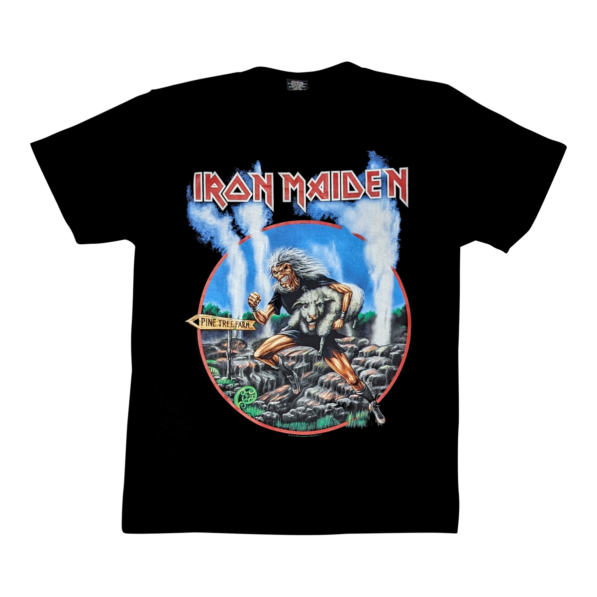 Iron Maiden Shirt - 2009 New Zealand Rugby Tour Design - Available in Size S, M, L, XL, 2XL, 3XL
