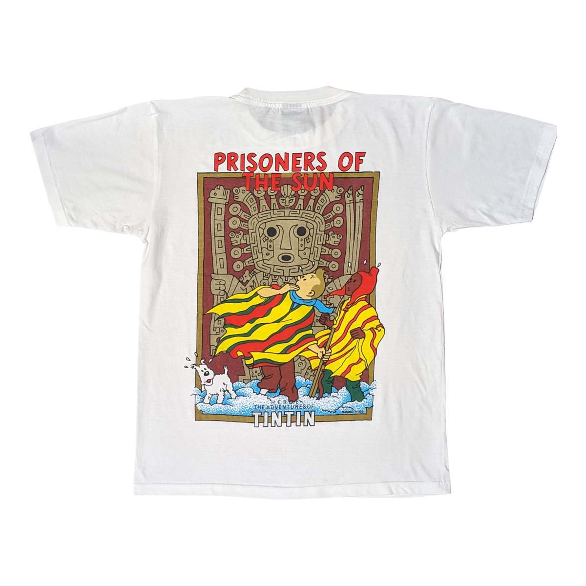 Tintin Shirt - Prisoners of the Sun - Available in S, M, L, XL, XXL