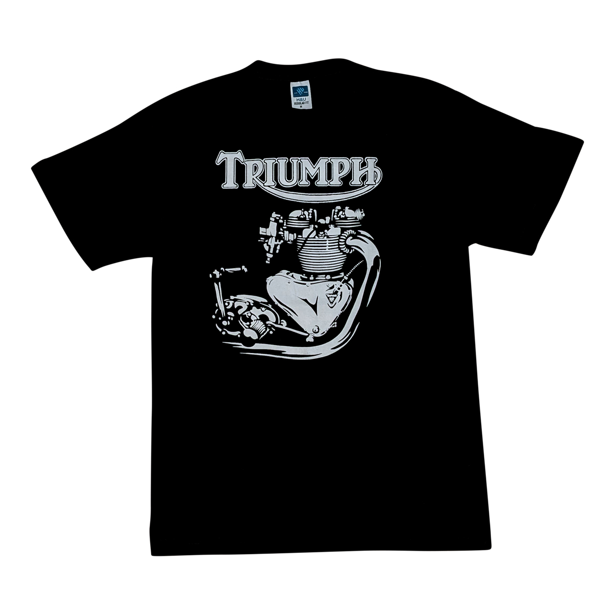 Triumph TShirt - Engine - Available in Size S, M, L, XL, 2XL, 3XL, 4XL, 5XL