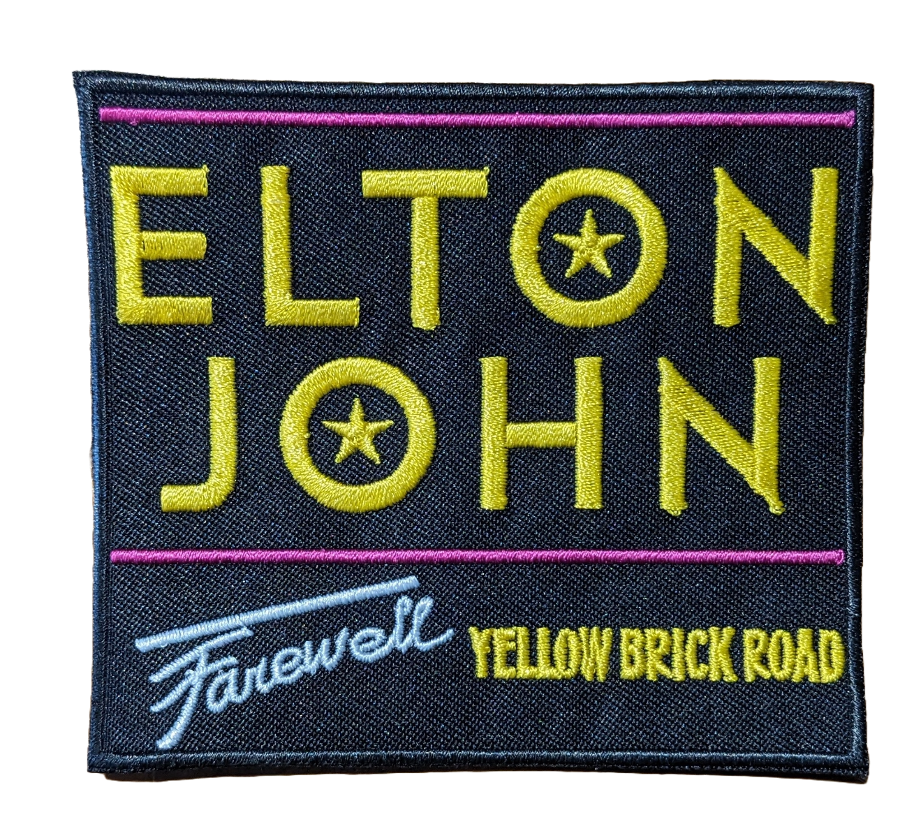 Elton John Embroidered Patch