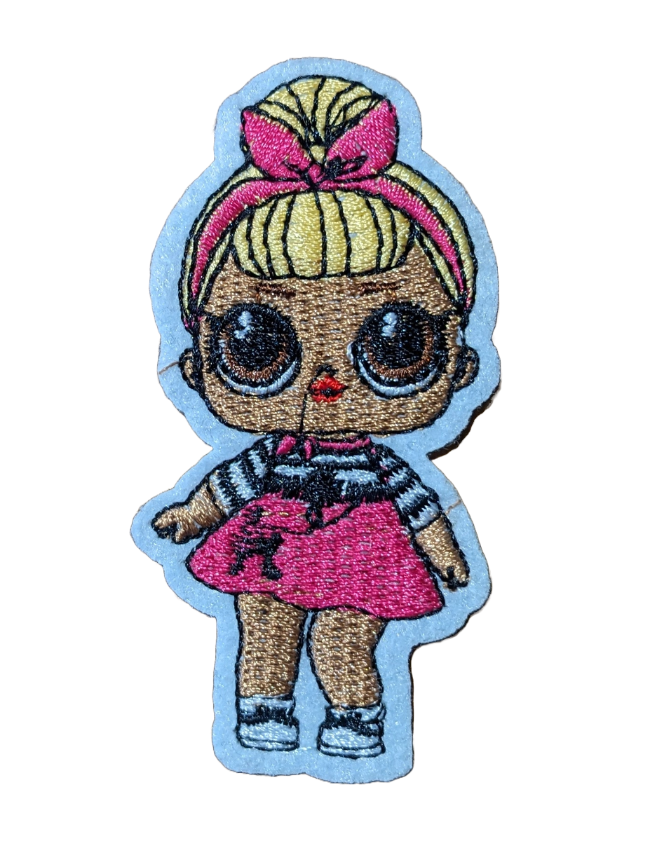 Lol Doll Embroidered Patch