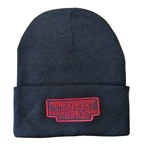 Stranger Things Beanie with Embroidered Logo