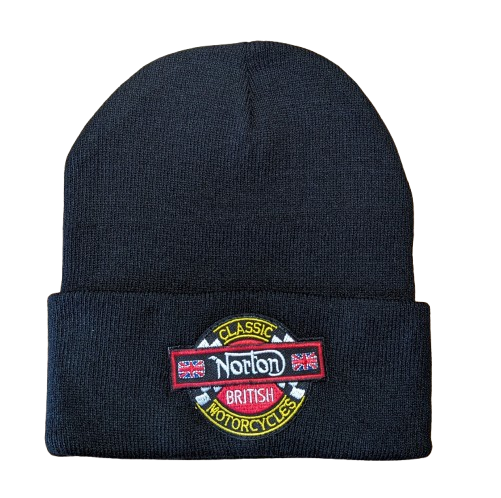 Norton Beanie with Embroidered - Classic Motorcycles