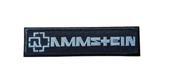 Rammstein Embroidered Patch