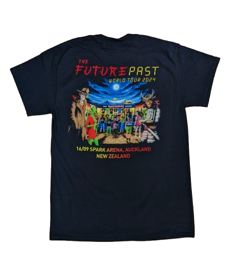 Iron Maiden 2024 New Zealand Event Shirt M/L/XL/2XL