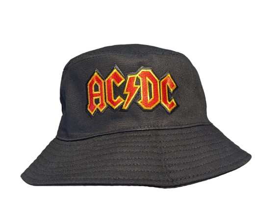 ACDC Bucket Hat with Embroidered Logo