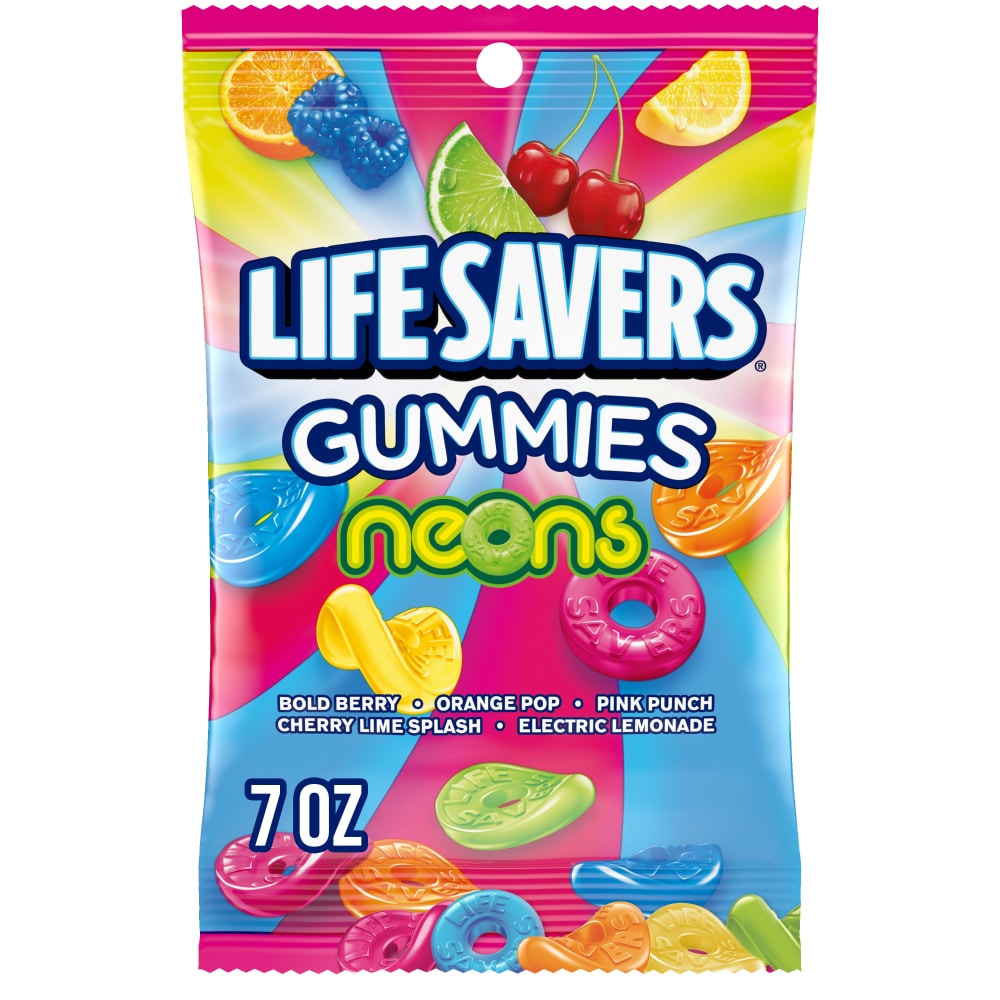 Life Saver Gummies Peg Bag