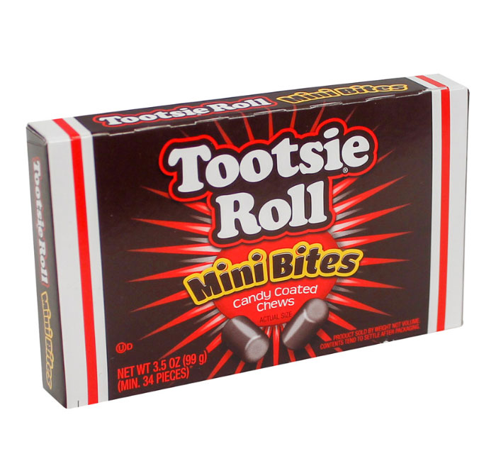 TOOTSIE ROLL MINI BITES THEATRE BOX