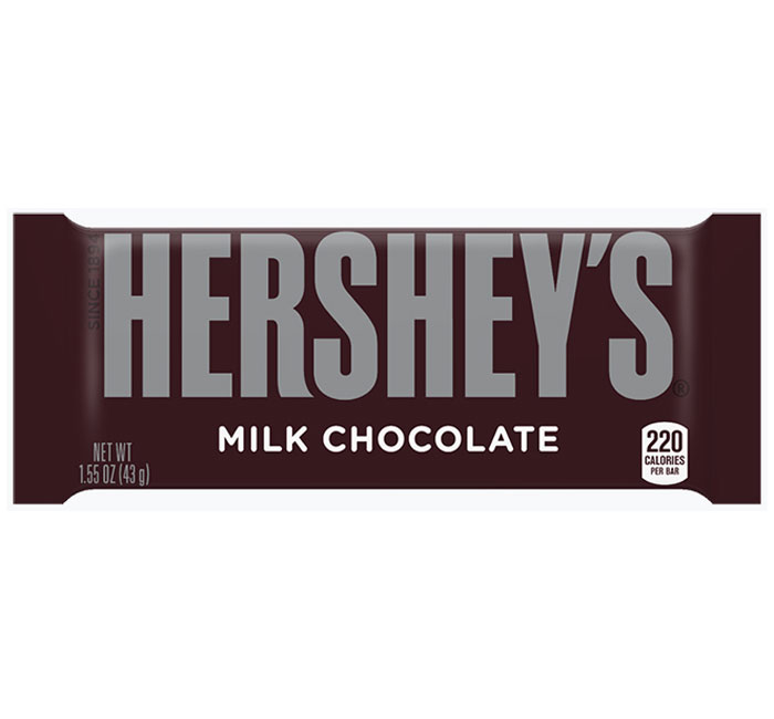 HERSHEYS CREAMY MILK CHOCOLATE CANDY BAR