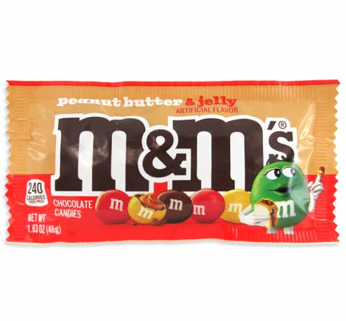 M&M's - PEANUT BUTTER & JELLY
