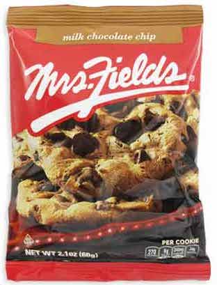 MRS FIELDS COOKIE, MILK CHOCOLATE CHIP