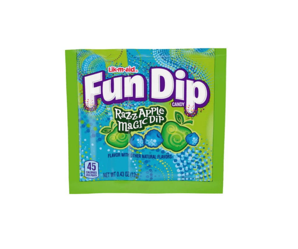 LIK-M-AID FUN DIP Razz Apple
