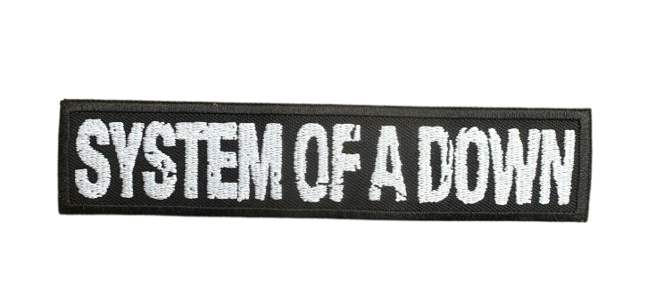 System Of A Down Embroidered Patch #2
