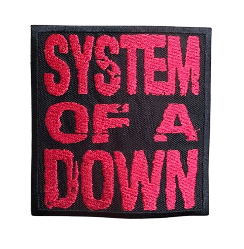 System of a Down Embroidered Patch