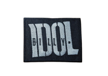 Billy Idol Embroidered Patch