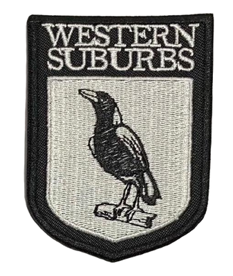 Western Suburbs Magpies NRL Embroidered Patch
