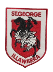 St George Illawarra Dragons NRL Embroidered Patch