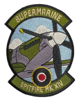 Supermarine Spitfire MK XIV Embroidered Patch