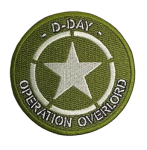 D Day Operation Overlord Embroidered Patch