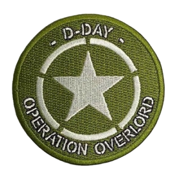 D Day Operation Overlord Embroidered Patch