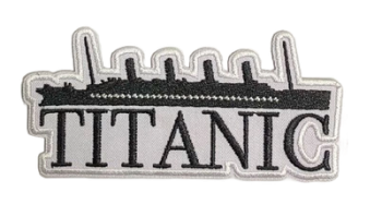 RMS Titanic Embroidered Patch