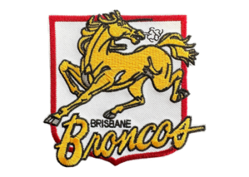 Brisbane Broncos NRL Embroidered Patch